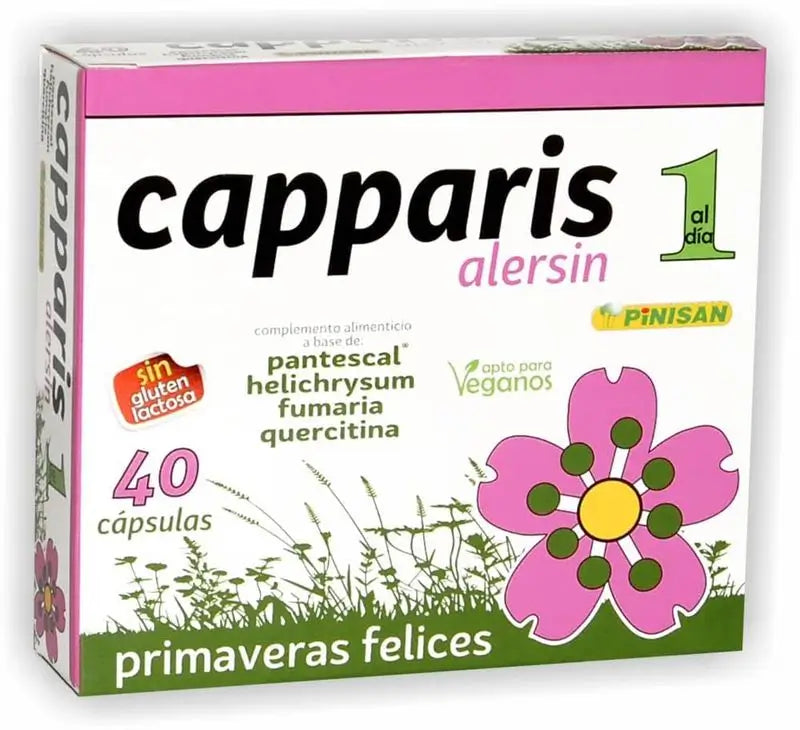 Pinisan Capparis, 40 Cápsulas