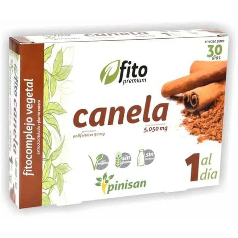 Pinisan Fitopremium Zimt, 30 Kapseln