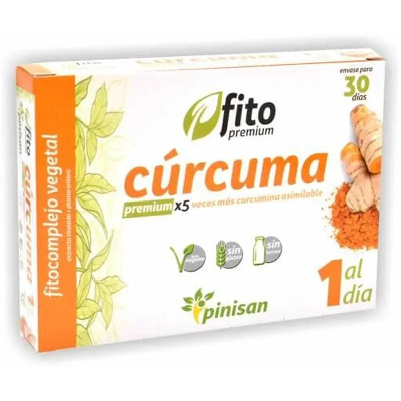 Pinisan Fitopremium Kurkuma , 30 Kapseln