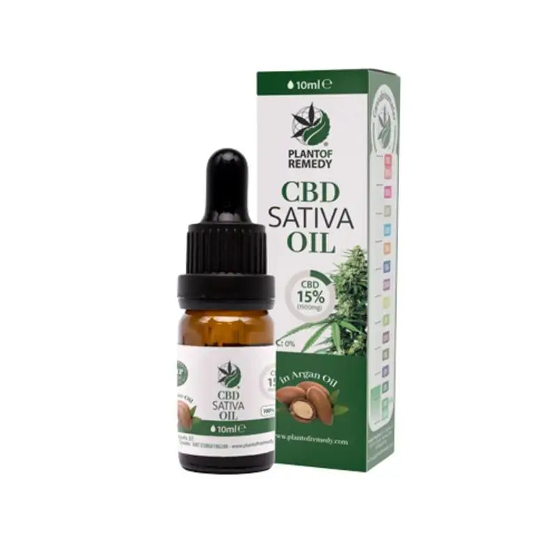 Pflanze von Heilmittel Arganöl 15% CBD , 10 ml