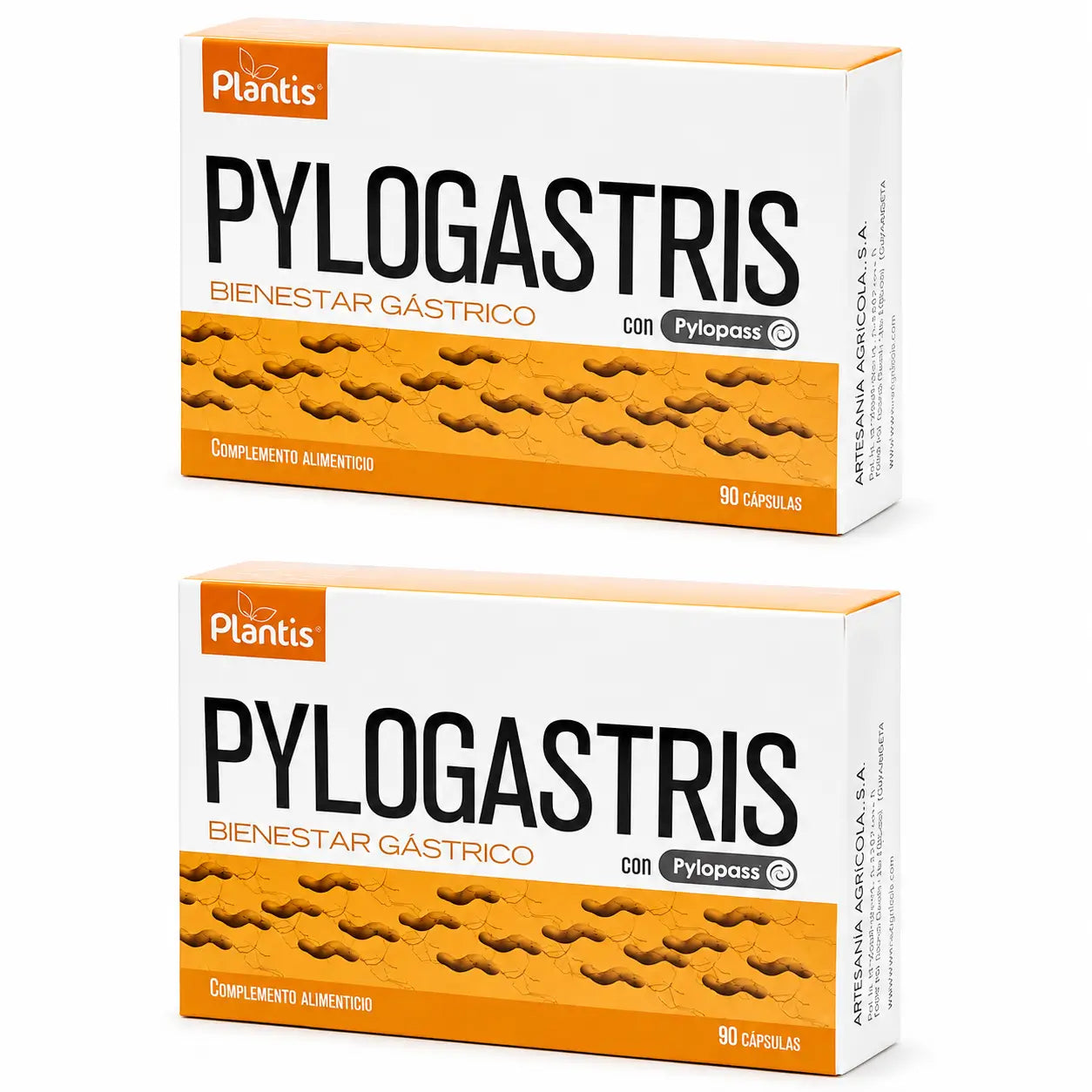 Plantis Pylogastris Pylopass, 90 Kapseln, 2er-Pack