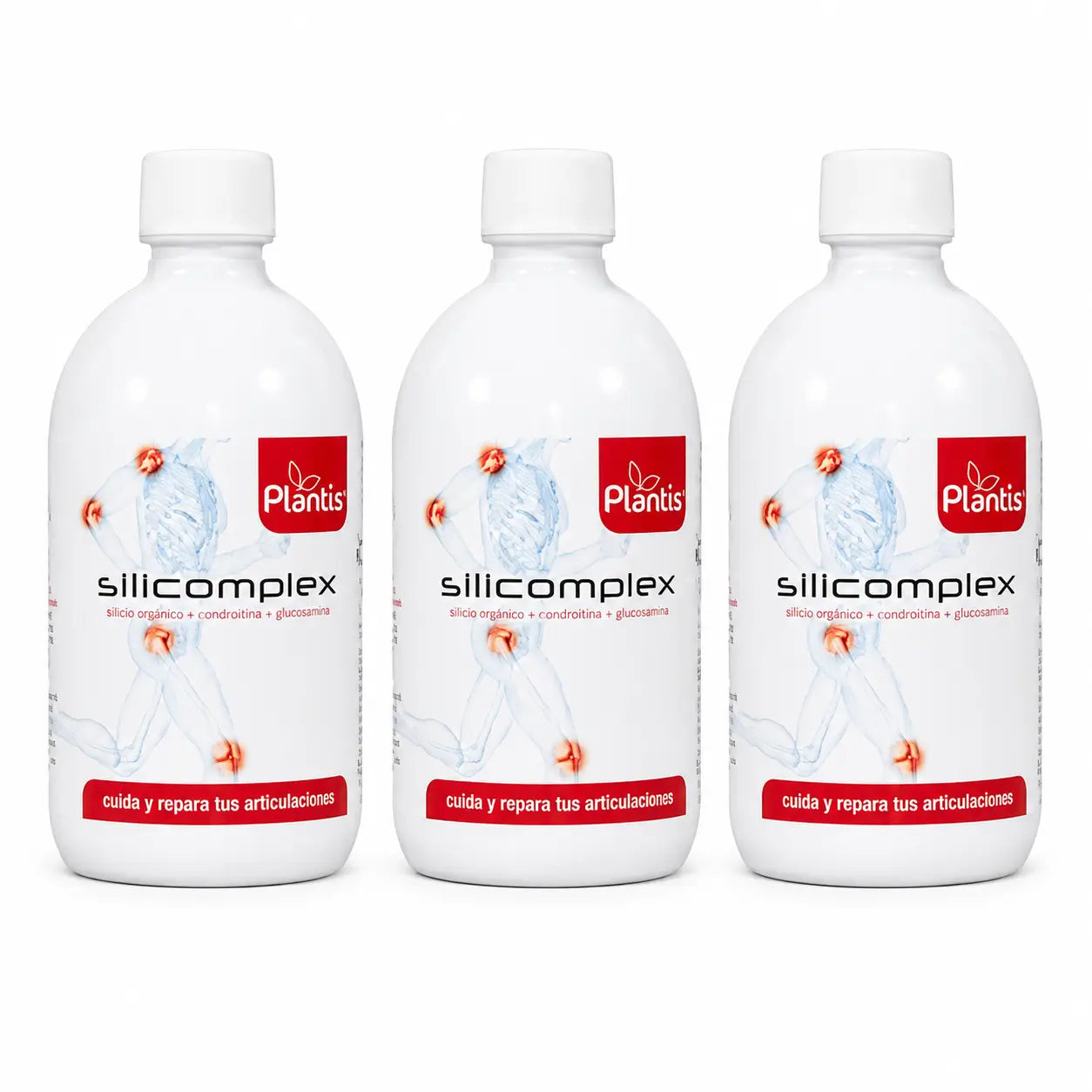 Plantis Silicomplex Silizium zum Trinken 500 ml, 3er-Pack