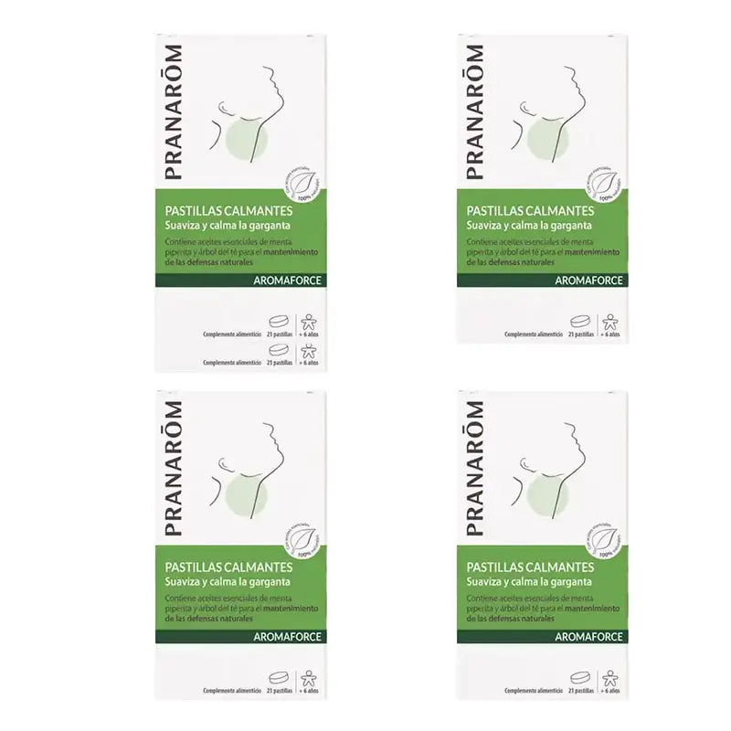 Pranarôm Aromaforce, 4X21 Halstabletten