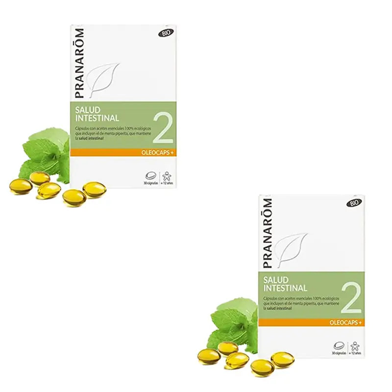 Pranarôm Oleocaps 2 Magen-Darm- und Harnwegsentlastung, 2X30 Kapseln