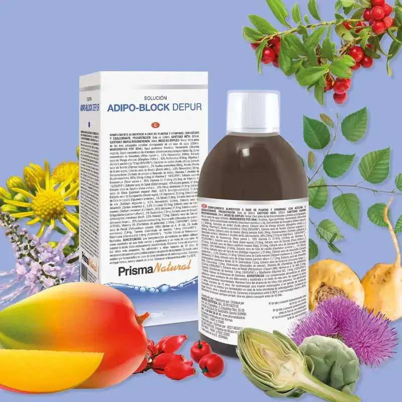 Prisma Natural Adipo Block Depur Lösung, 500 ml