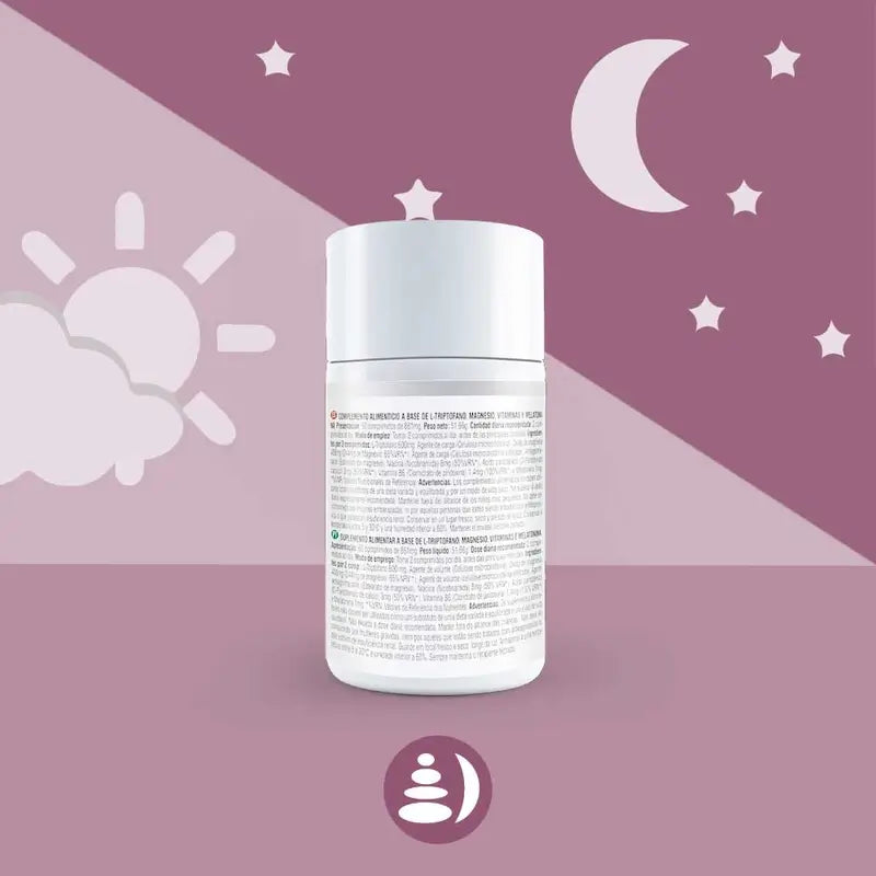 Prisma Natürliches Tryptophan + Mg + Melatonin, 60 Tabletten