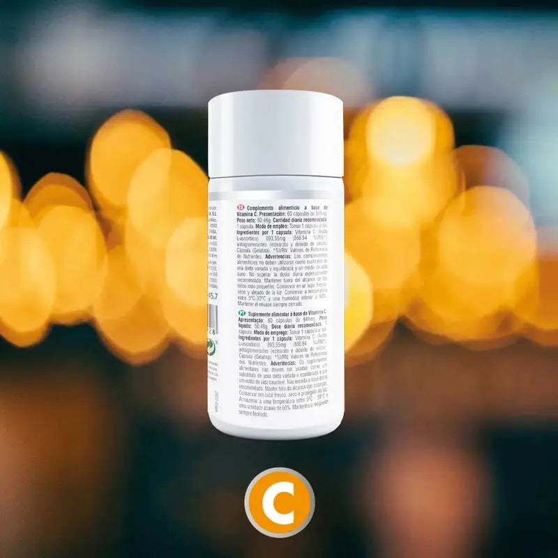 Prisma Natürliches Vitamin C, 60 Kapseln