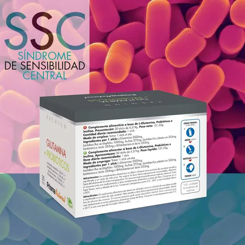 Prisma Premium Glutamin + Probiotika, 30 Sticks