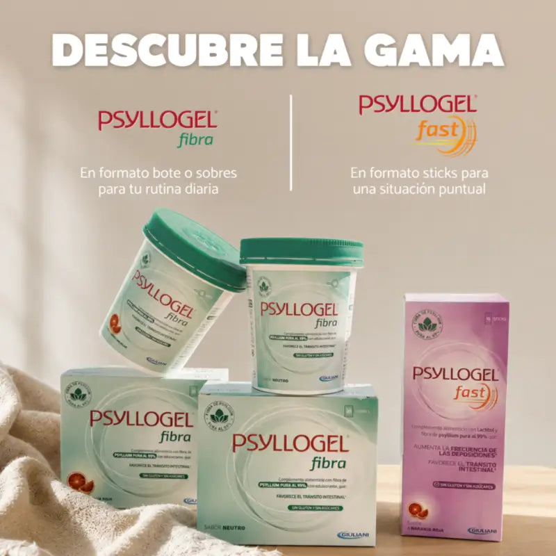 Psyllogel Faser Neutraler Geschmack 170 G Dose, 38 Dosen