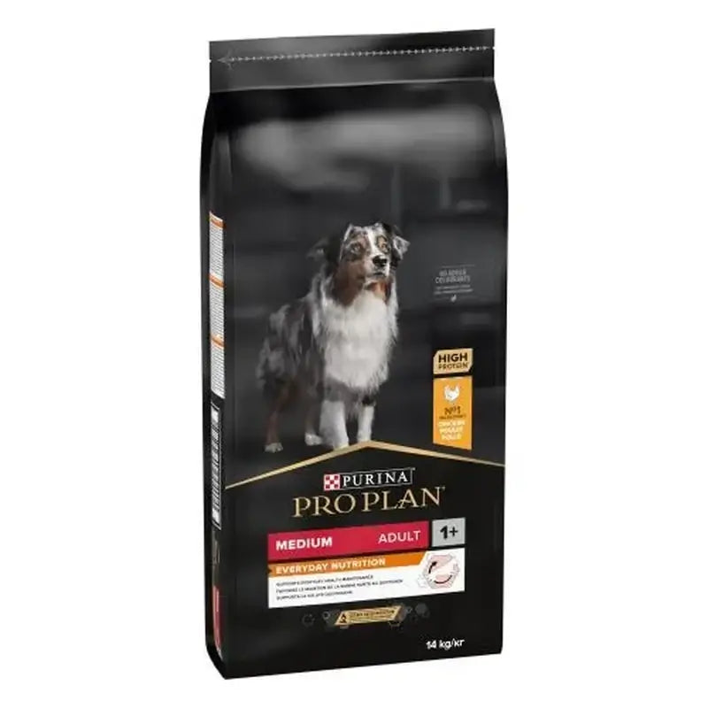 Purina Pro Plan Canine Adult Balance Medium 14Kg , Hundefutter für Hunde