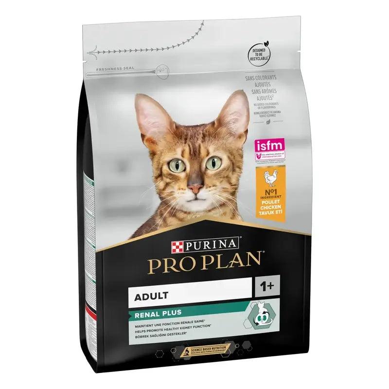 Purina Pro Plan Feline Adult Optirenal Huhn 3 kg, Katzenfutter