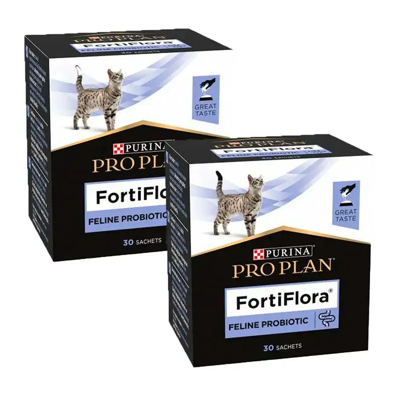 Purina Pro Plan Fortiflora Probiotic für Katzen, Packung 2 x 30x1gr