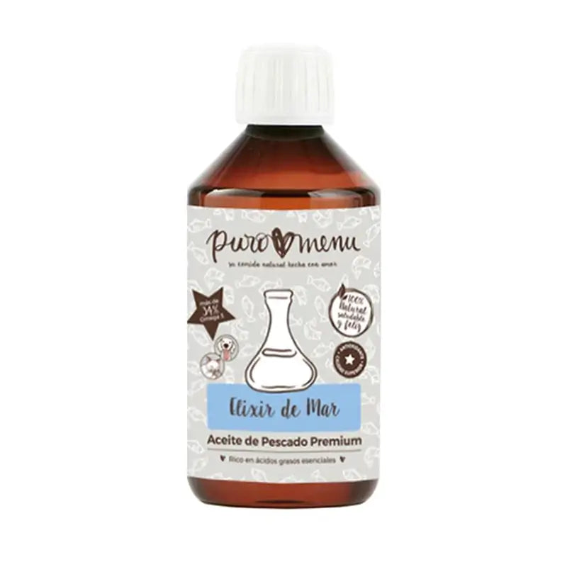Puromenu Elixier des Meeres (Premium Fischöl) , 250 ml
