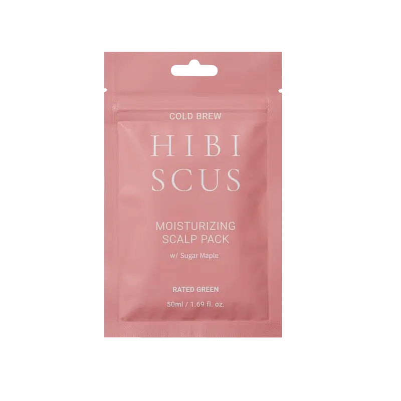 Rated Green Cold Brew Hibiscus Befeuchtende Kopfhautpackung, 50 ml