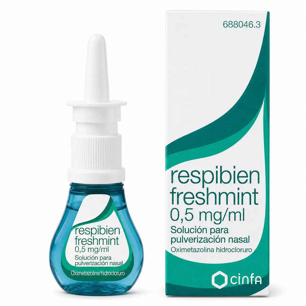 Respibien Freshmint 0,5 mg/ml Nasenspray-Lösung 15 ml