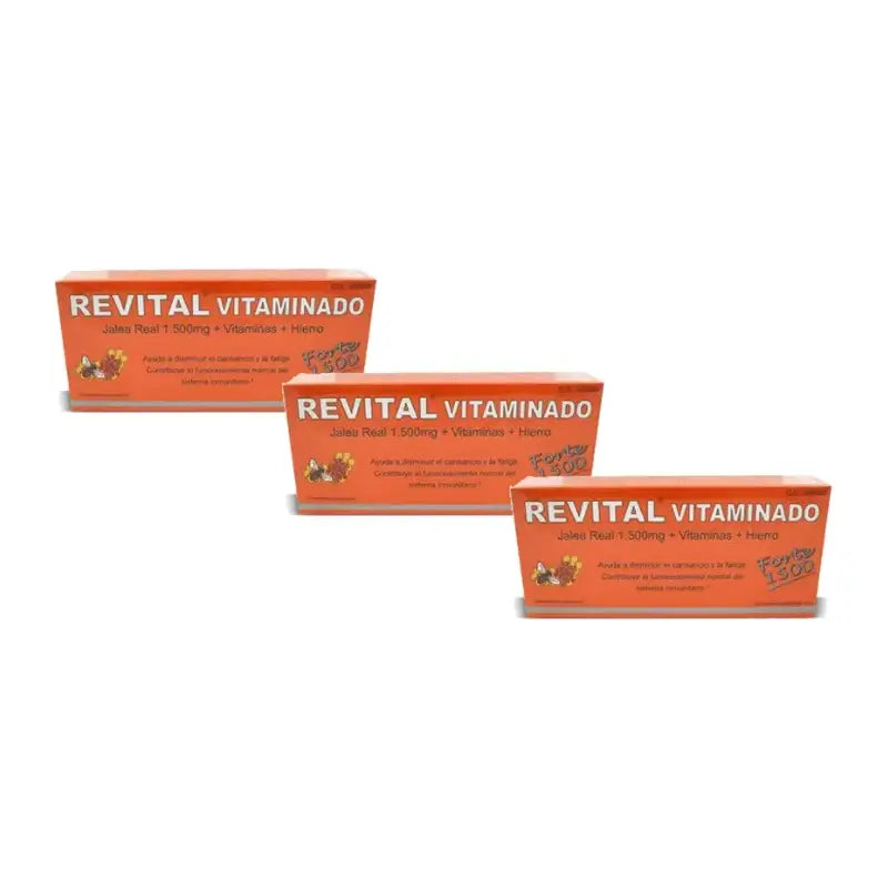 Revital Vitaminado Forte 1500, 3 x 20 Ampullen