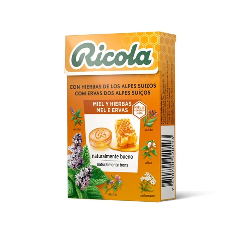 Ricola Ricola Honig-Kräuter-Bonbons, 50 gr