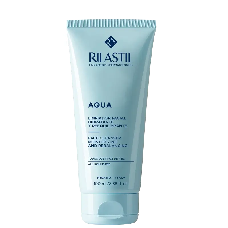 Rilastil Aqua Feuchthalte-Reinigungsgel, 100 ml