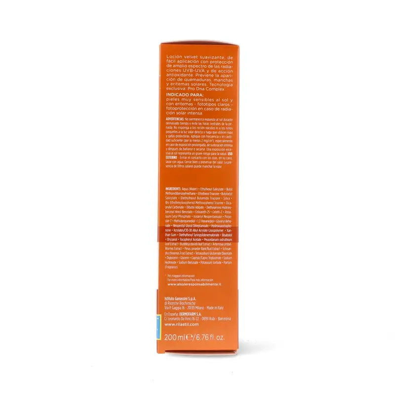 Rilastil Sun System 50+ Velluto-Milch 200 ml