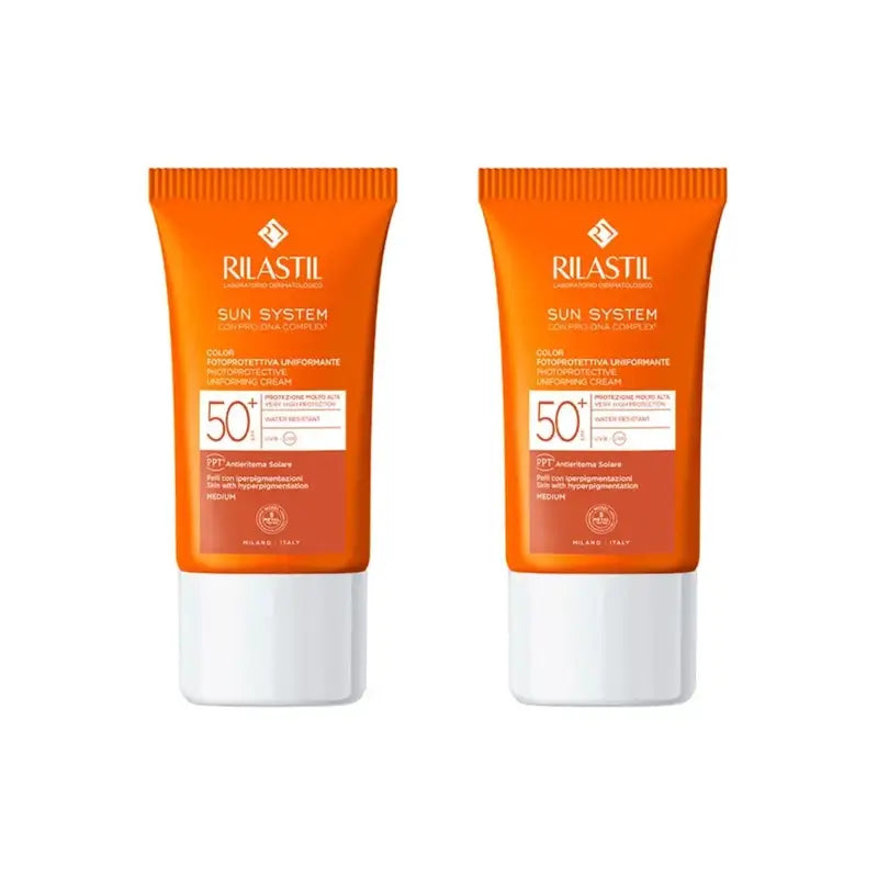 Rilastil Sun System Spf 50+ Farbe, 2X50 Ml