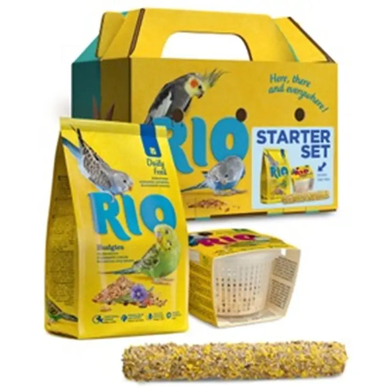 Rio Set Iniciacion Para Nuevos Propietarios De Periquitos