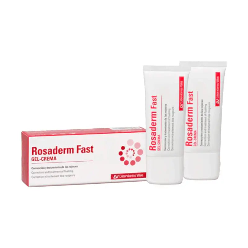 Rosaderm Duplo Schnelle Gel-Creme, 2 X 30 Ml