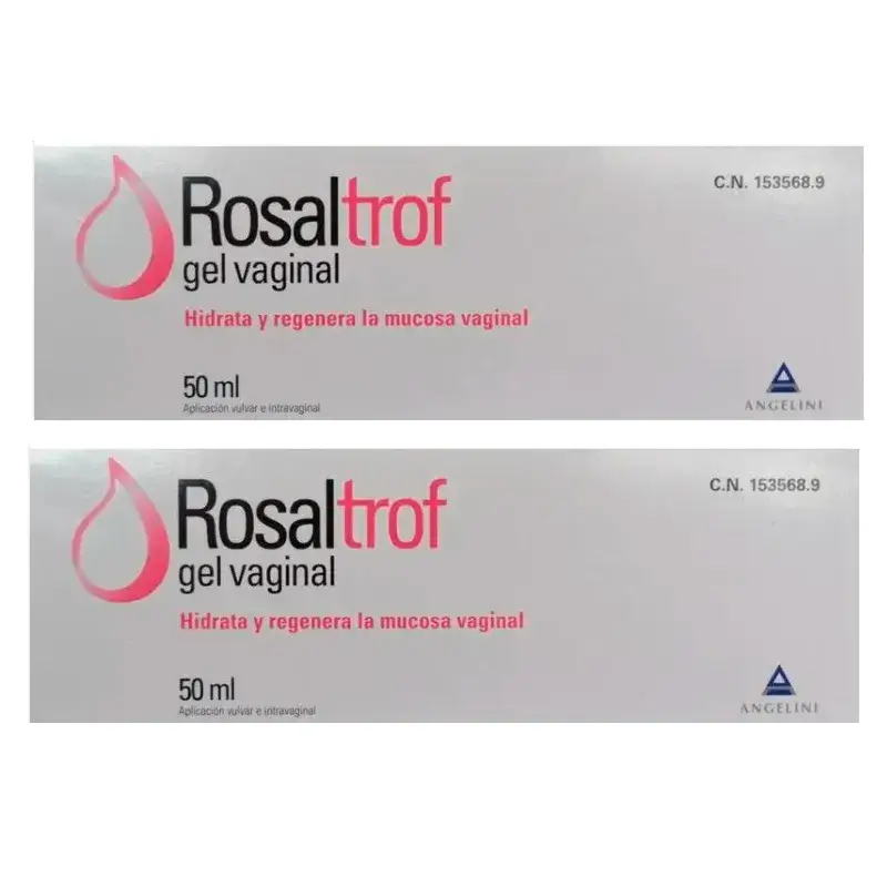 Rosaltrof Vaginalgel, Packung 2 x 50 ml