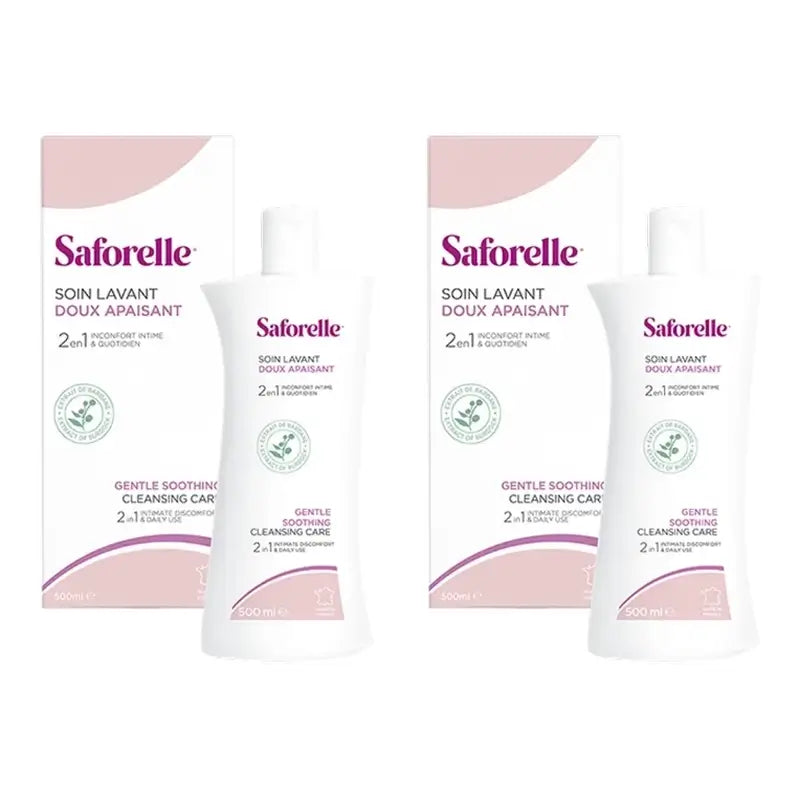 Saforelle Active Intimate Care Pack 2 x 500 ml
