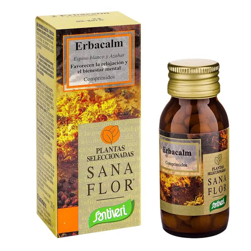 Santiveri Erbacalm Sanaflor Comp, 71 Comprimidos