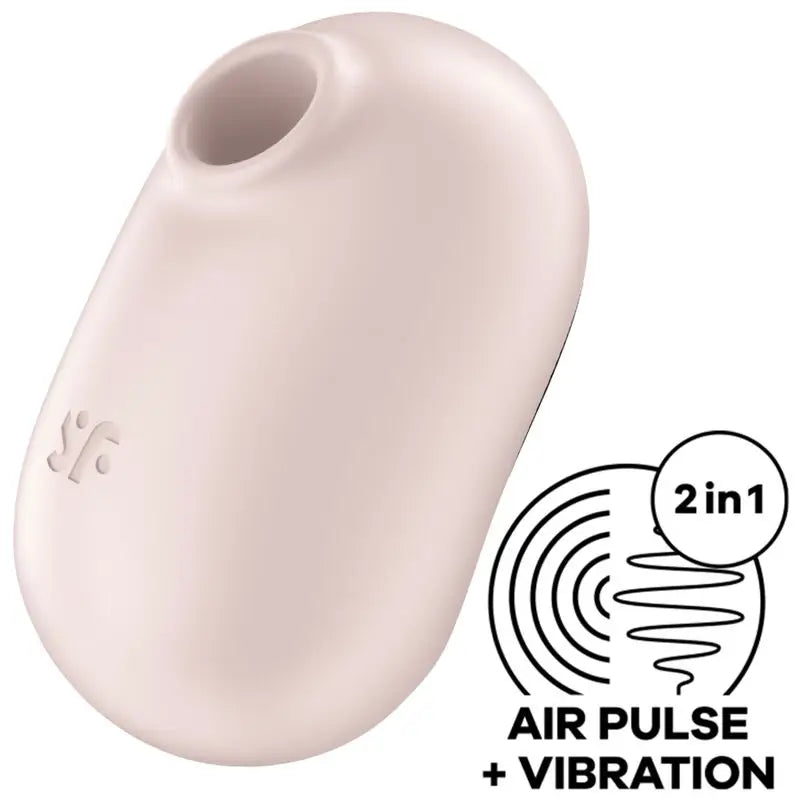 Satisfyer Pro To Go 2 Stimulator und Vibrator Double Beige