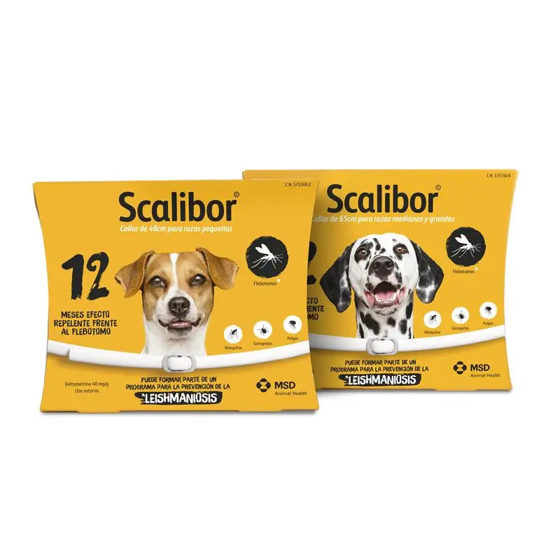 Scalibor Anti-Parasite Collar for Dogs 48 cm + 65 cm
