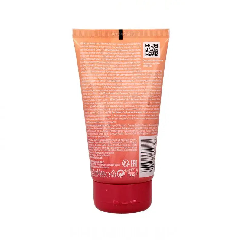 Schwarzkopf Bonacure Sun Protect 2 In 1 Kokosnuss Behandlung, 150 Ml