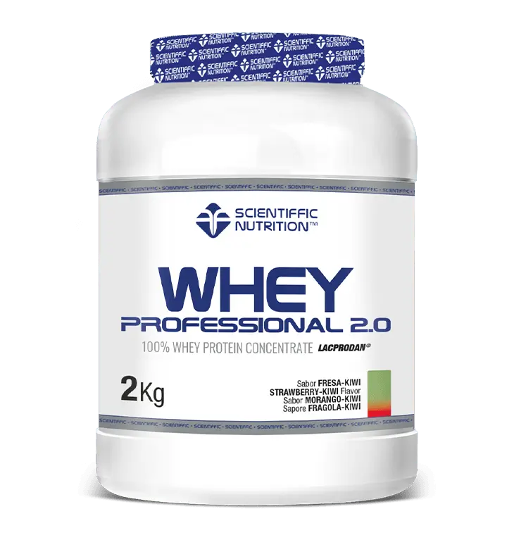 Scientiffic Nutrition Whey Professional 2.0 Erdbeer-Kiwi, 2 kg