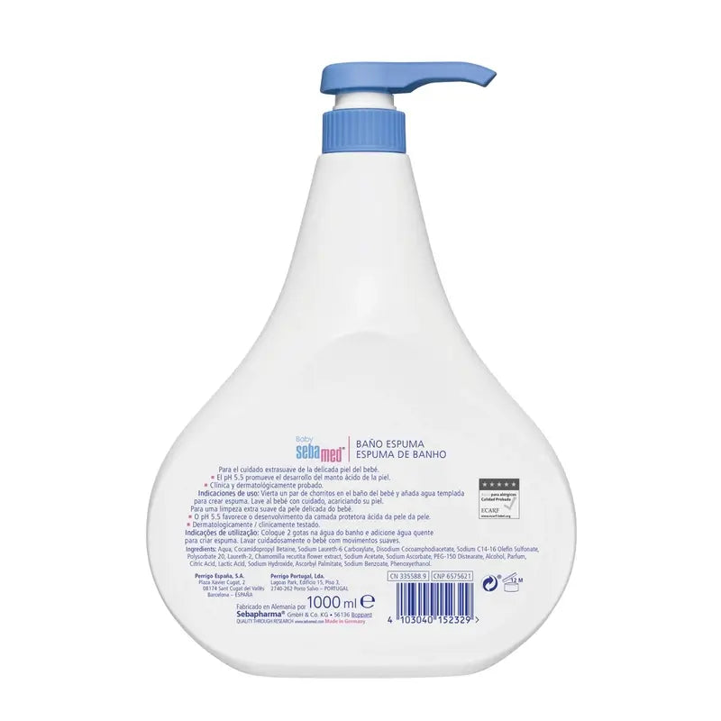 SEBAMED Baby-Badeschaum 1000 ml