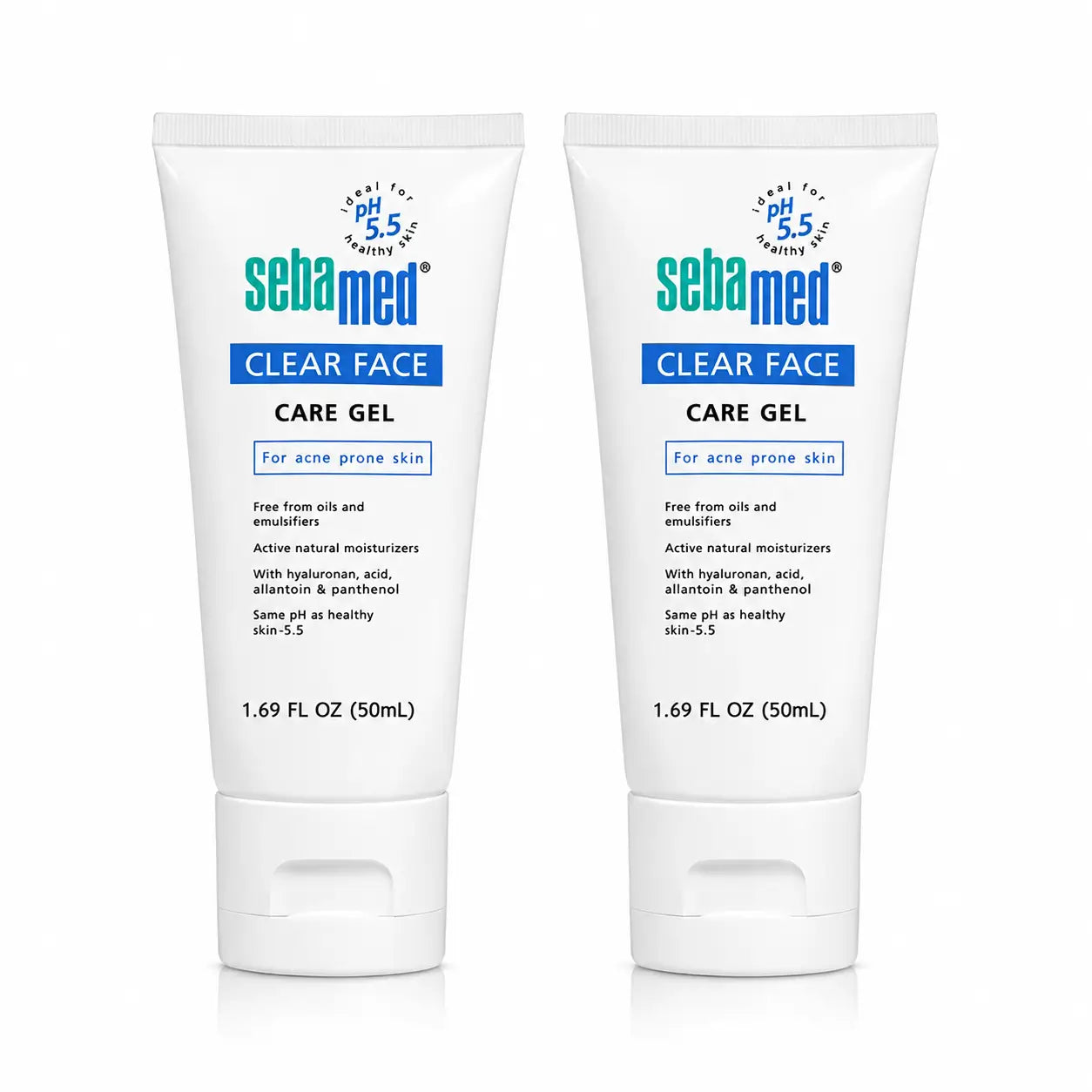 Sebamed Clear Face Feuchtigkeitsgel 50 ml, 2er-Pack