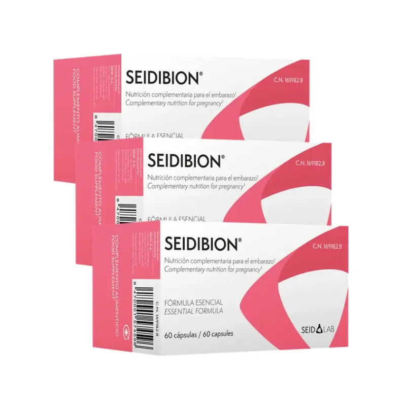 Seidibion Schwangerschaft und Stillzeit, Packung 3 x 60 Kapseln