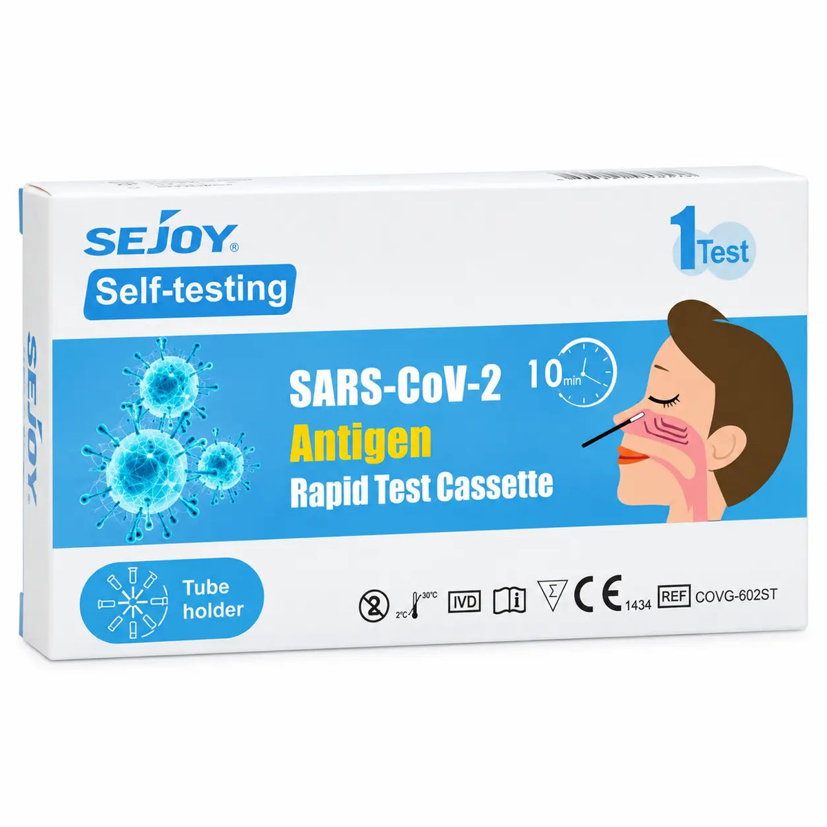 Sejoy COVID-19-Antigen-Nasentest, 1 Stück