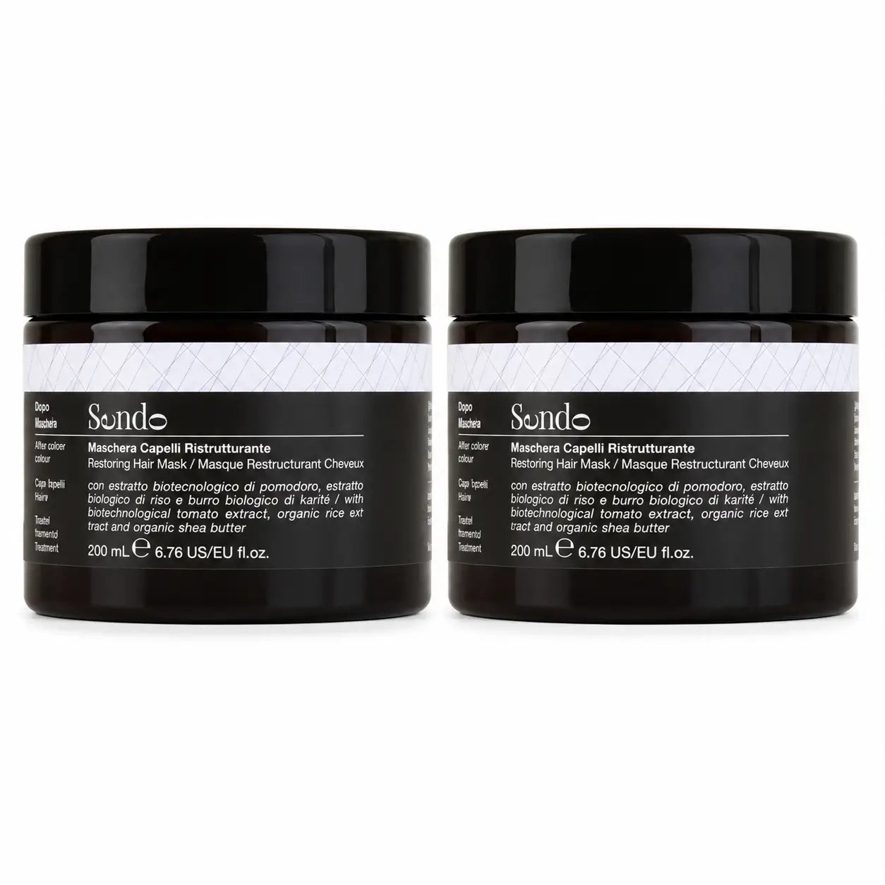 Sendo Regenerierende Gesichtsmaske, 200 ml, 2er-Pack