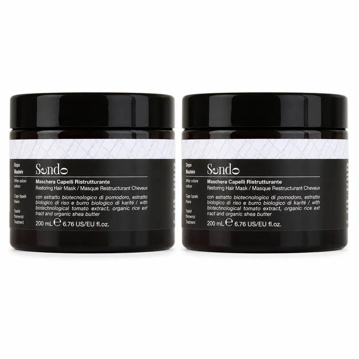 Sendo Regenerierende Gesichtsmaske, 200 ml, 2er-Pack