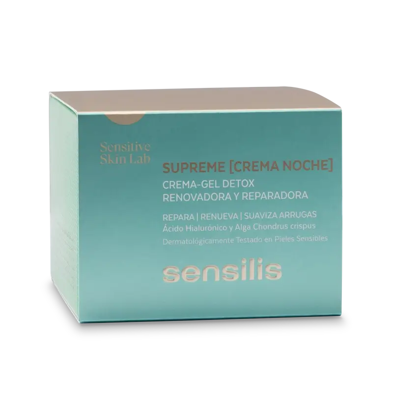 Sensilis Supreme Erneuernde & Reparierende Detox-Nachtcreme , 50 ml