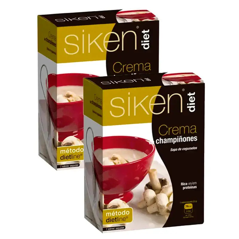 Siken Diät Pilzcreme, Packung 2 x 7 Beutel