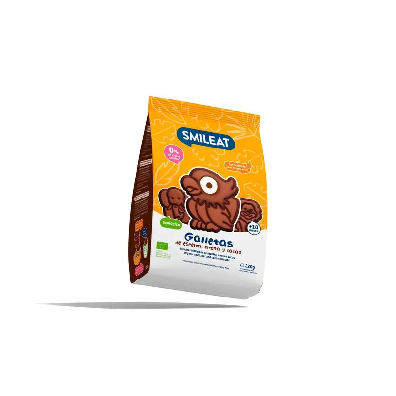 Smileat Kakao Eco Keks, 220 gr