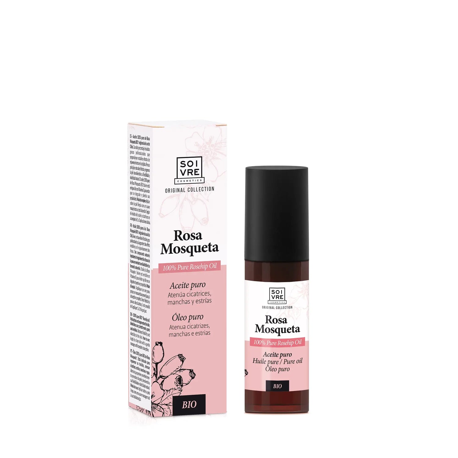 Soivre Bio-Hagebuttenöl Airless, 30 ml