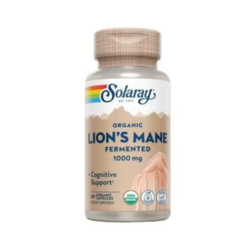 Solaray Melena De Leon 60 Cápsulasveg