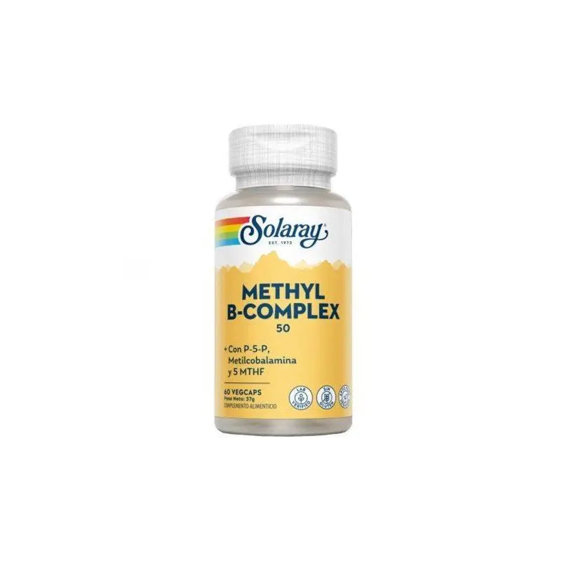 Solaray Methyl B-Komplex 50 (Coenzym) 60 Kapseln