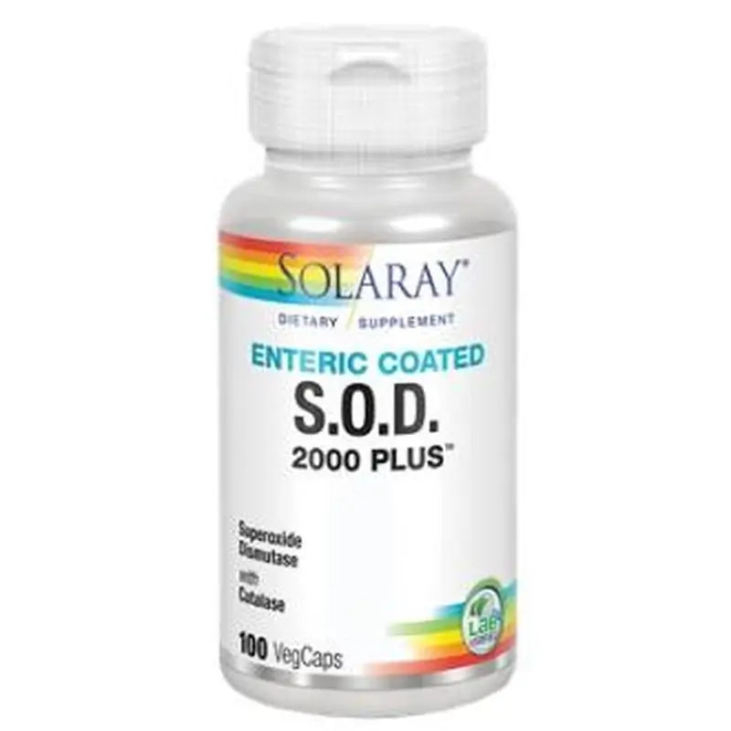 Solaray S.O.D. 2000 Plus 100 Cápsulasveg.