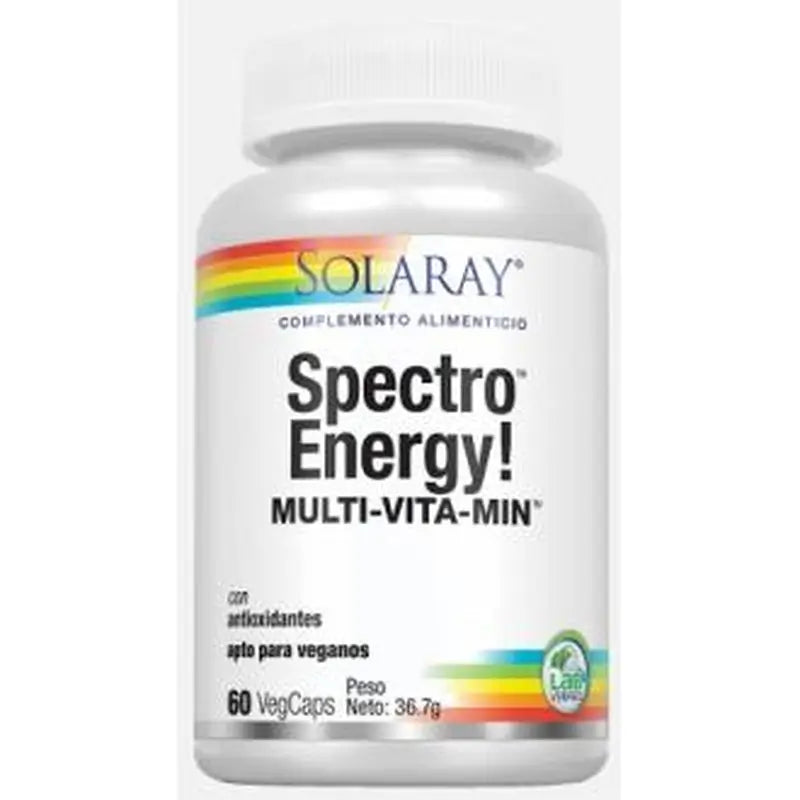 Solaray Spectro Energy 60 Cápsulas
