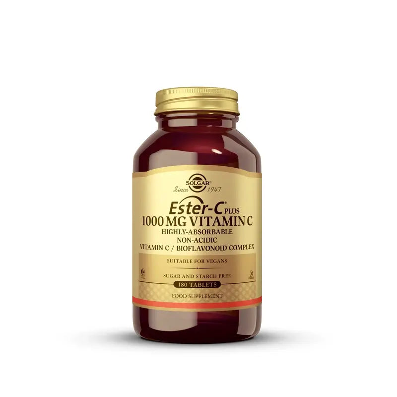 Solgar Ester-C Plus 1000mg, 180 Tabletten