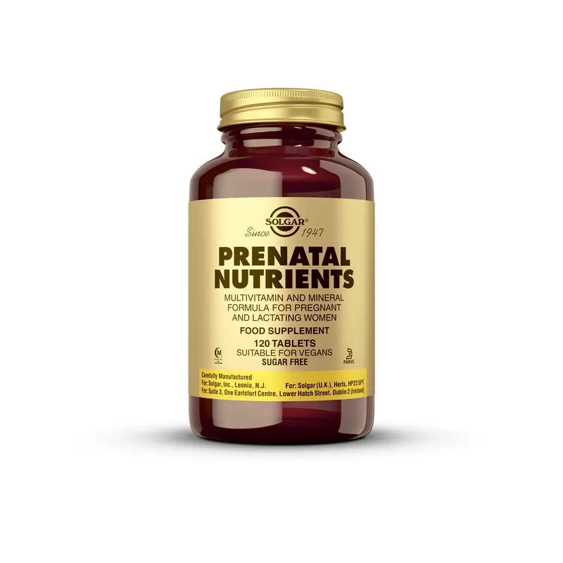 Solgar Nutrients Prenatals, 120 Tabletten