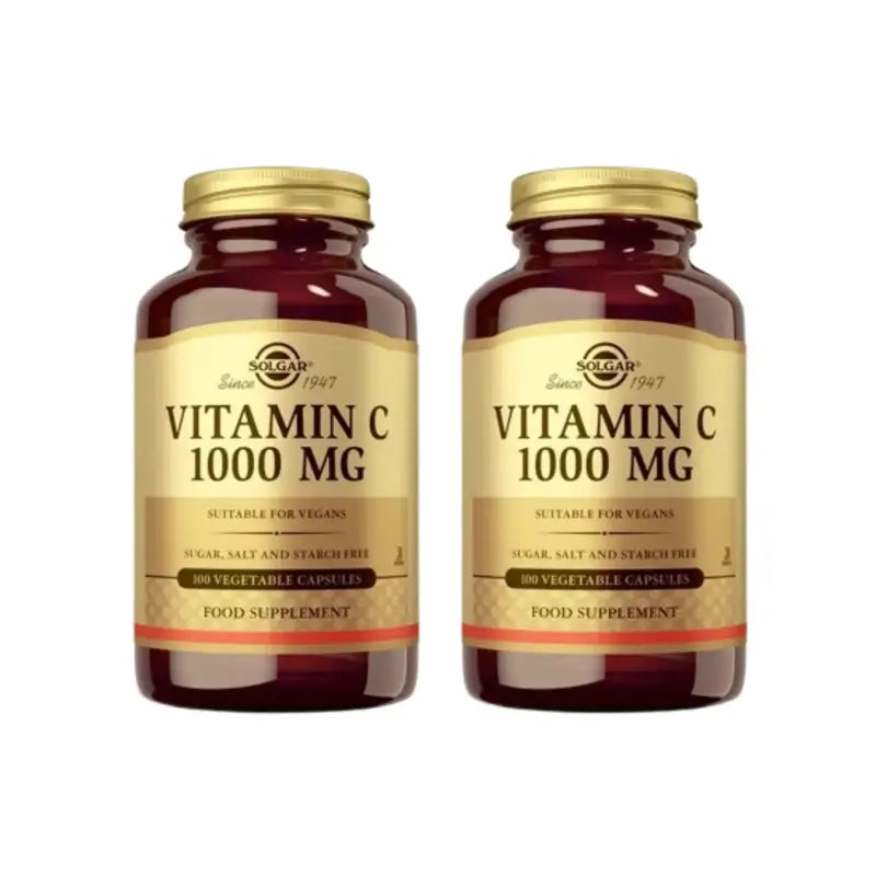 Solgar Vitamin C 1000 Mg, 2X100 Kapseln